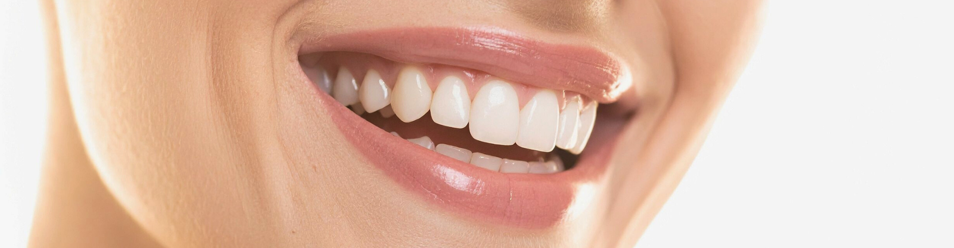 Photo of woman's smile.